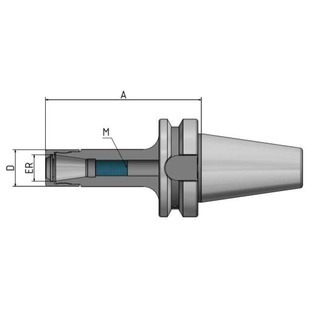 Mandrin à pince bt hawk eye "mini" pour pinces er